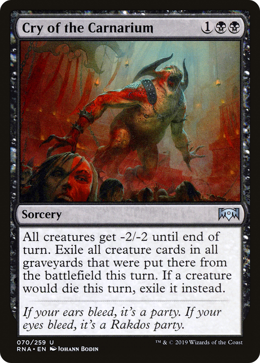 Cry of the Carnarium [Ravnica Allegiance] Foil