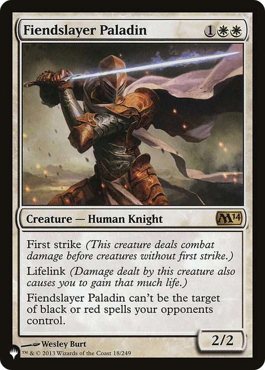 Fiendslayer Paladin [The List]