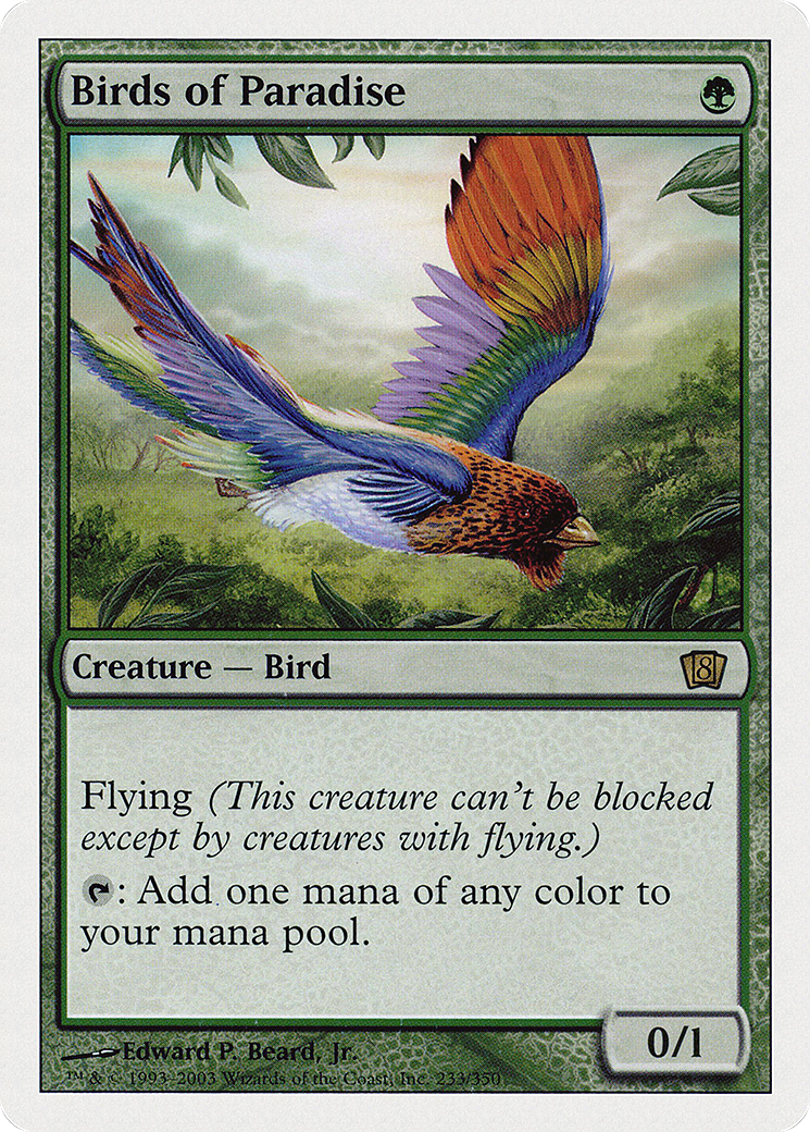 Birds of Paradise (233) - Eighth Edition