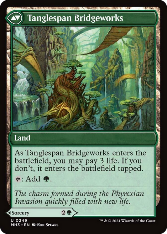 Bridgeworks Battle // Tanglespan Bridgeworks [Modern Horizons 3] Foil