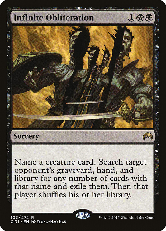 Infinite Obliteration [Magic Origins] Foil
