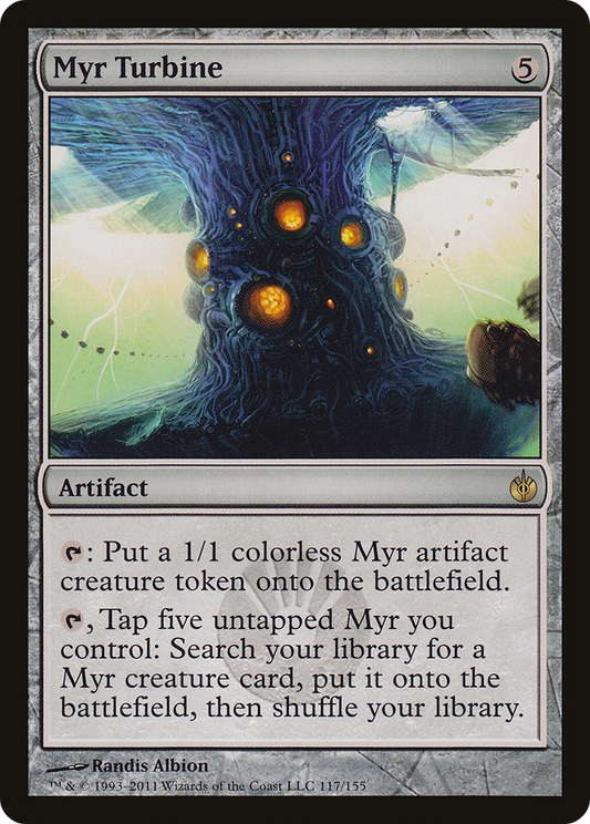 Myr Turbine [Mirrodin Besieged] Foil