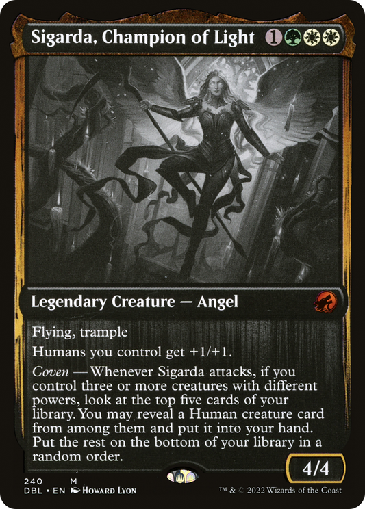 Sigarda, Champion of Light [Innistrad: Double Feature] Foil