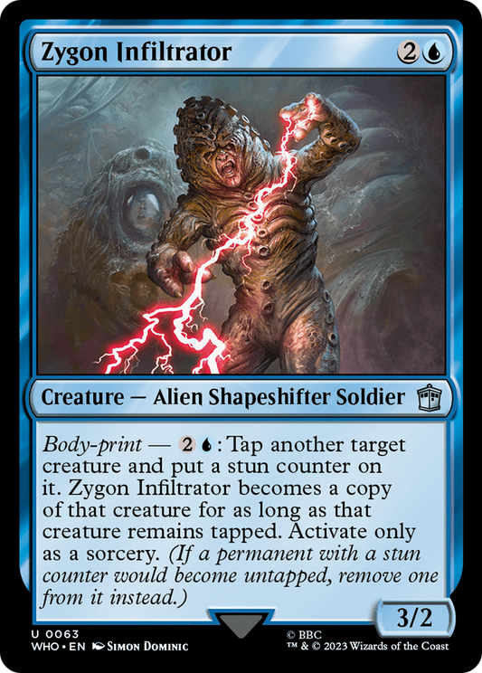 Zygon Infiltrator [Doctor Who] Foil
