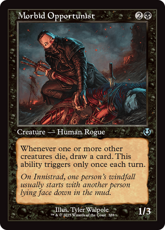 Morbid Opportunist (Retro Frame) Foil (388) - Innistrad Remastered