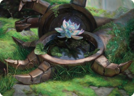 Timeless Lotus Art Card [Dominaria United Art Series] | Silver Goblin