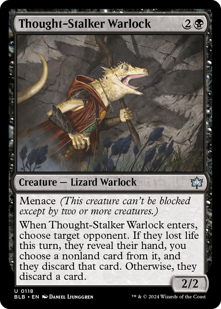 Thought-Stalker Warlock [Bloomburrow] | Silver Goblin