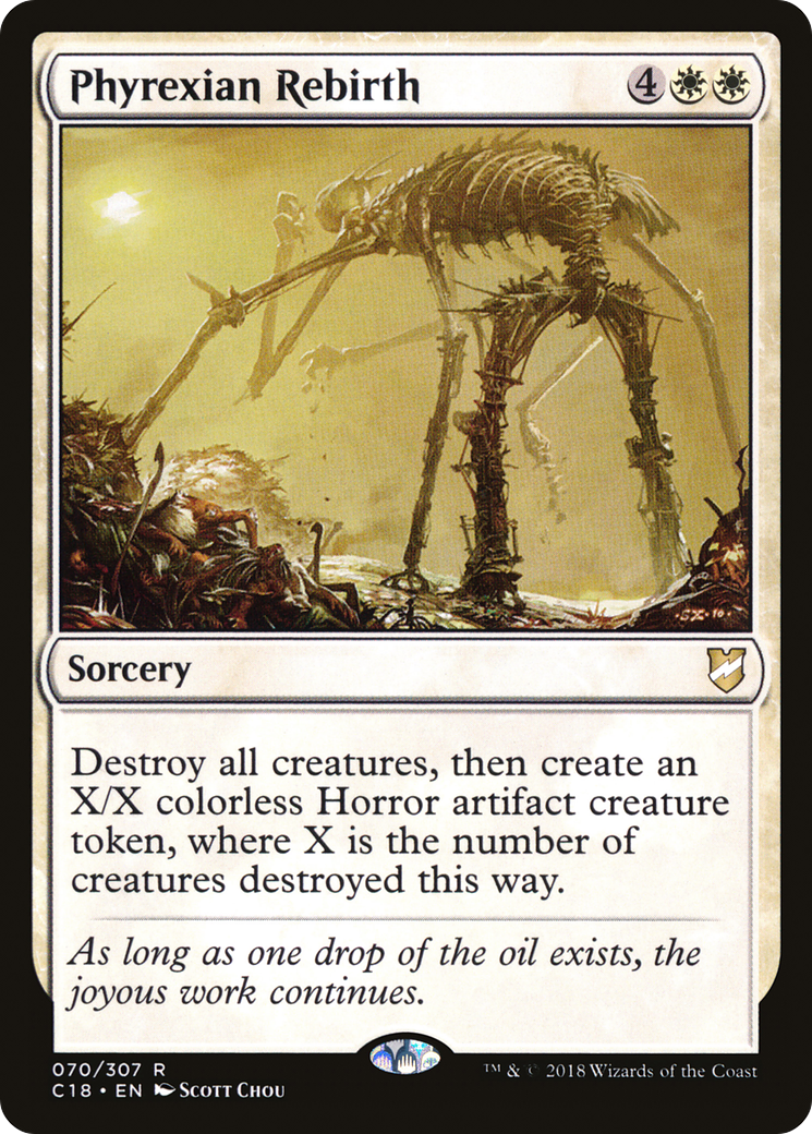 Phyrexian Rebirth (070) - Commander 2018