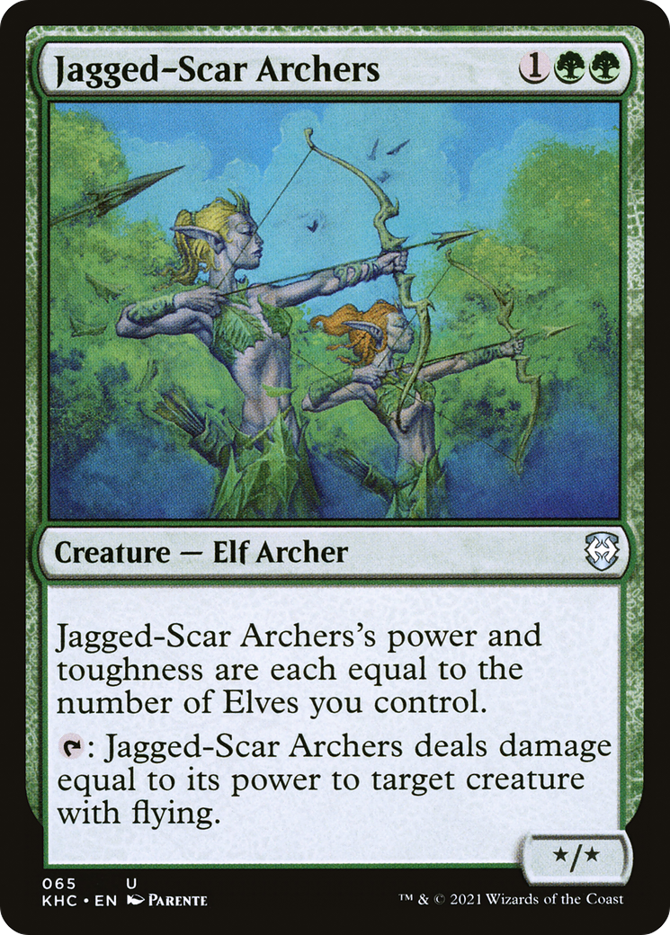 Jagged-Scar Archers [Kaldheim Commander]