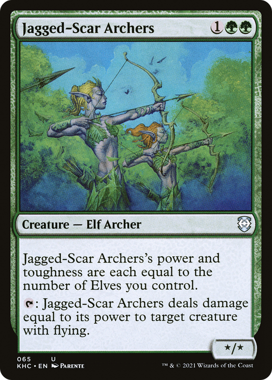 Jagged-Scar Archers [Kaldheim Commander]