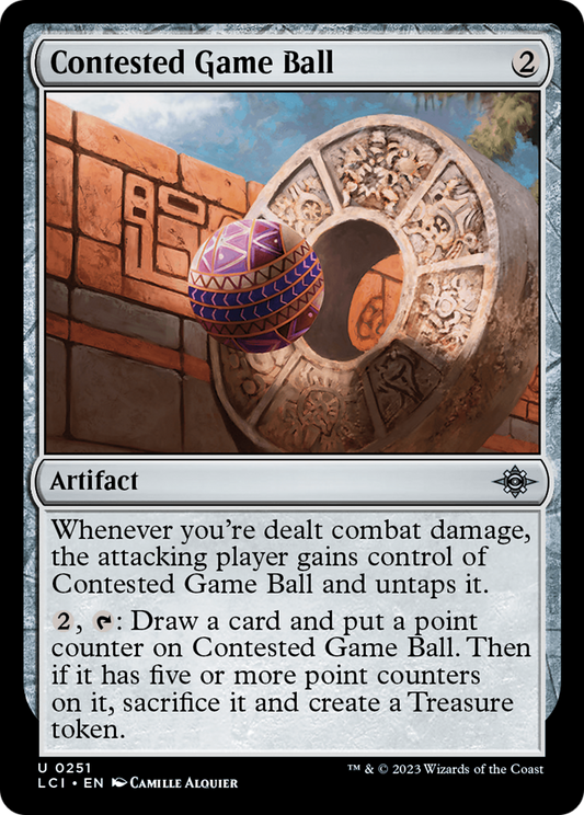 Contested Game Ball [The Lost Caverns of Ixalan] Foil