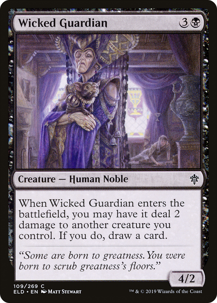 Wicked Guardian [Throne of Eldraine] Foil