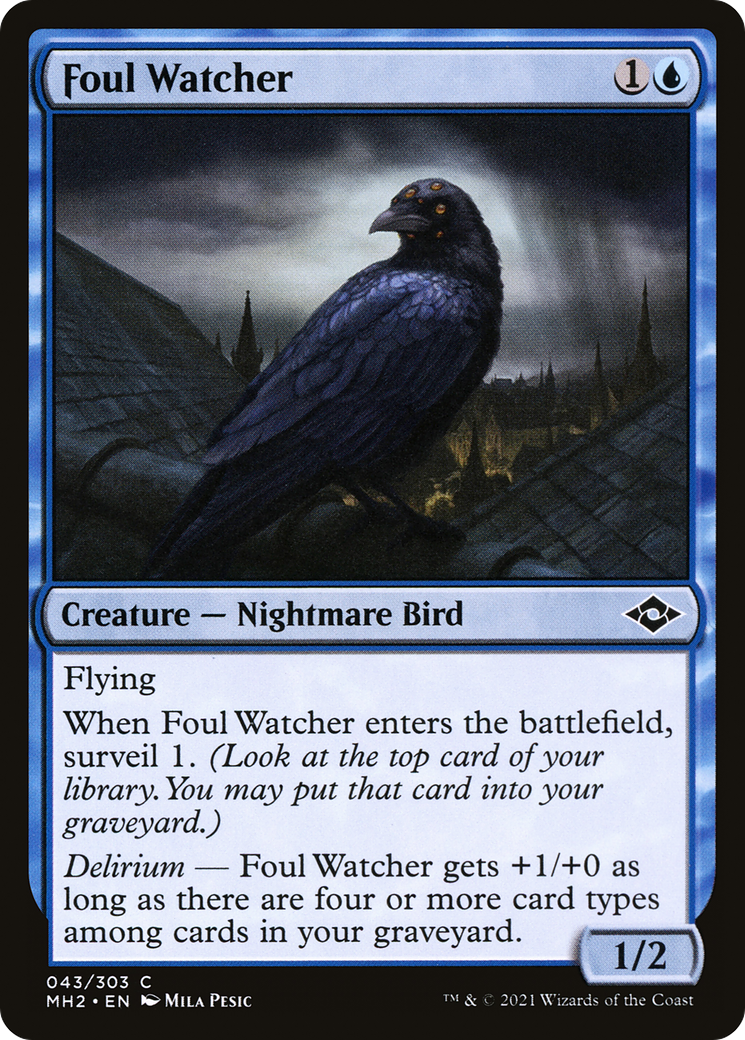 Foul Watcher [Modern Horizons 2] Foil