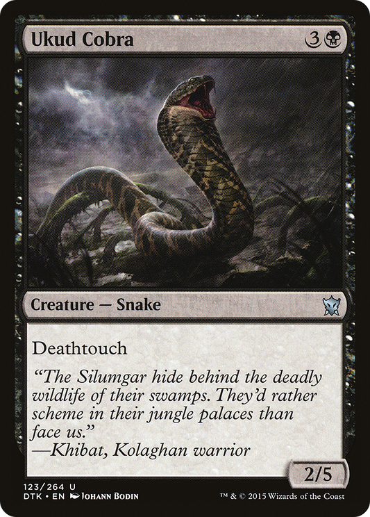 Ukud Cobra [Dragons of Tarkir] Foil