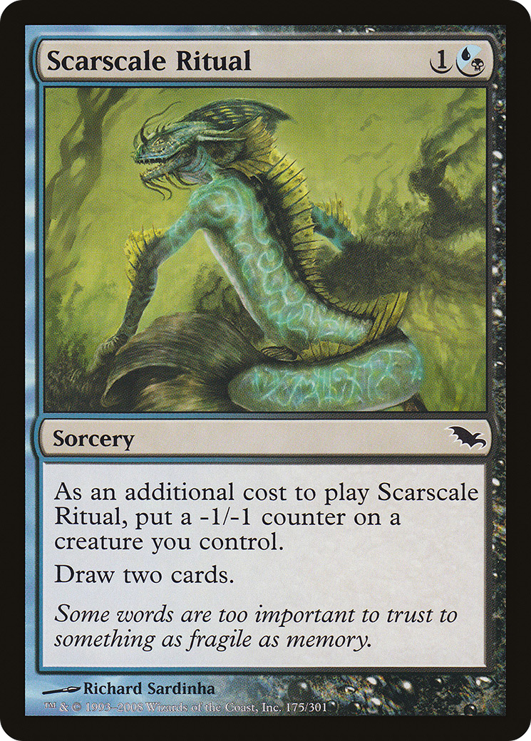 Scarscale Ritual [Shadowmoor] Foil