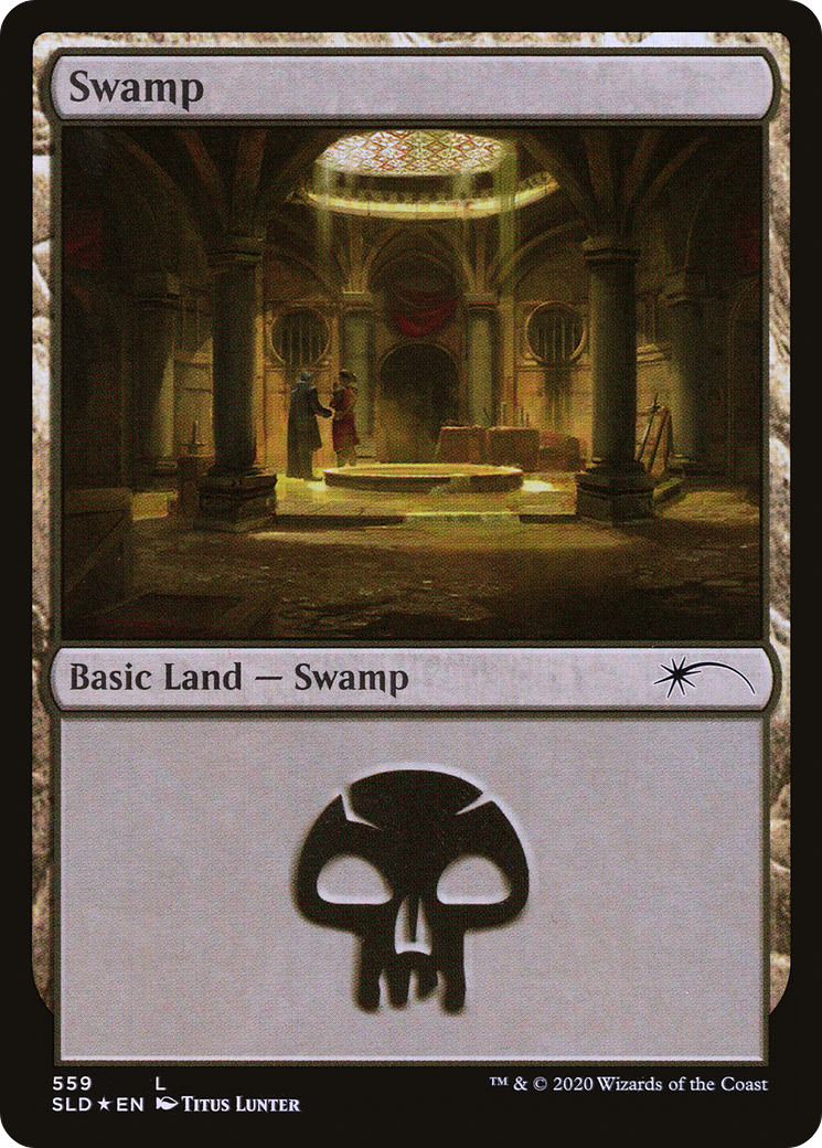 Swamp (Rogues) (559) [Secret Lair Drop Promos] | Silver Goblin