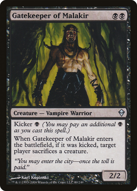 Gatekeeper of Malakir [Zendikar] Foil