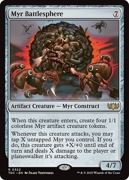 Myr Battlesphere (322) - Commander: Tarkir: Dragonstorm