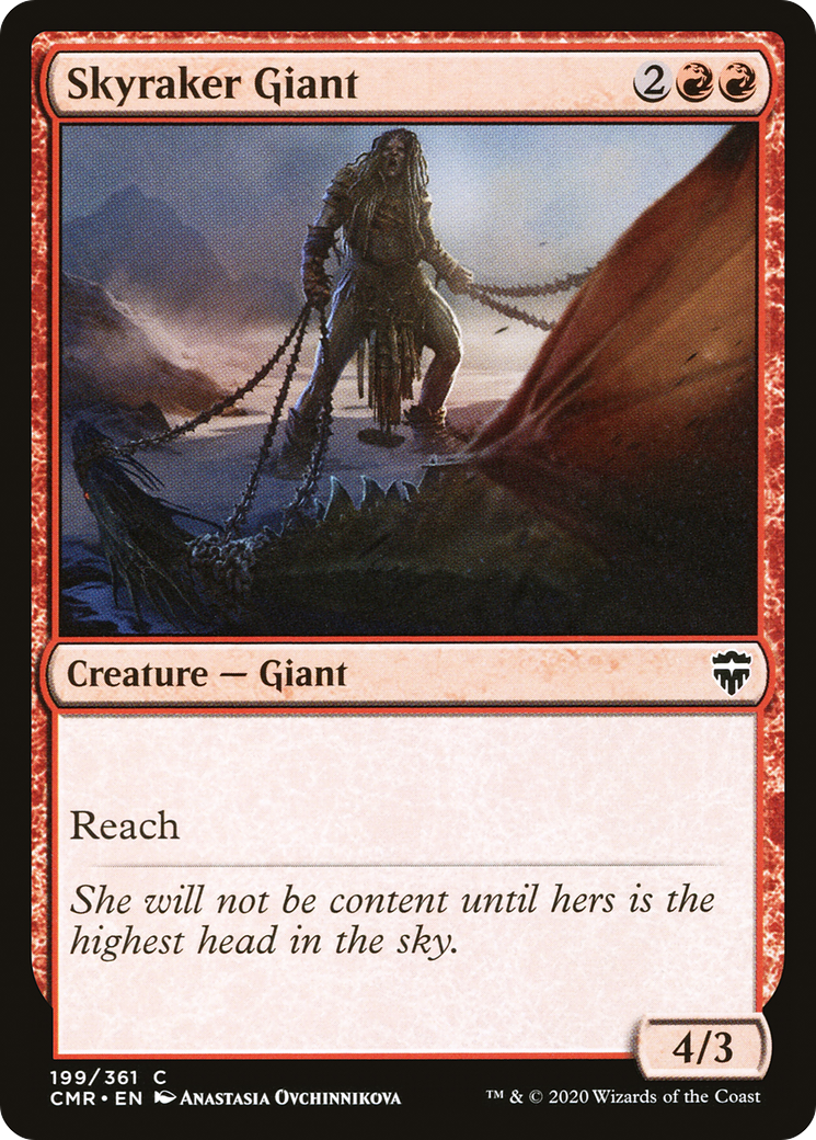 Skyraker Giant [Commander Legends] Foil