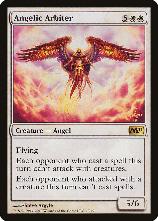 Angelic Arbiter [Magic 2011] Foil