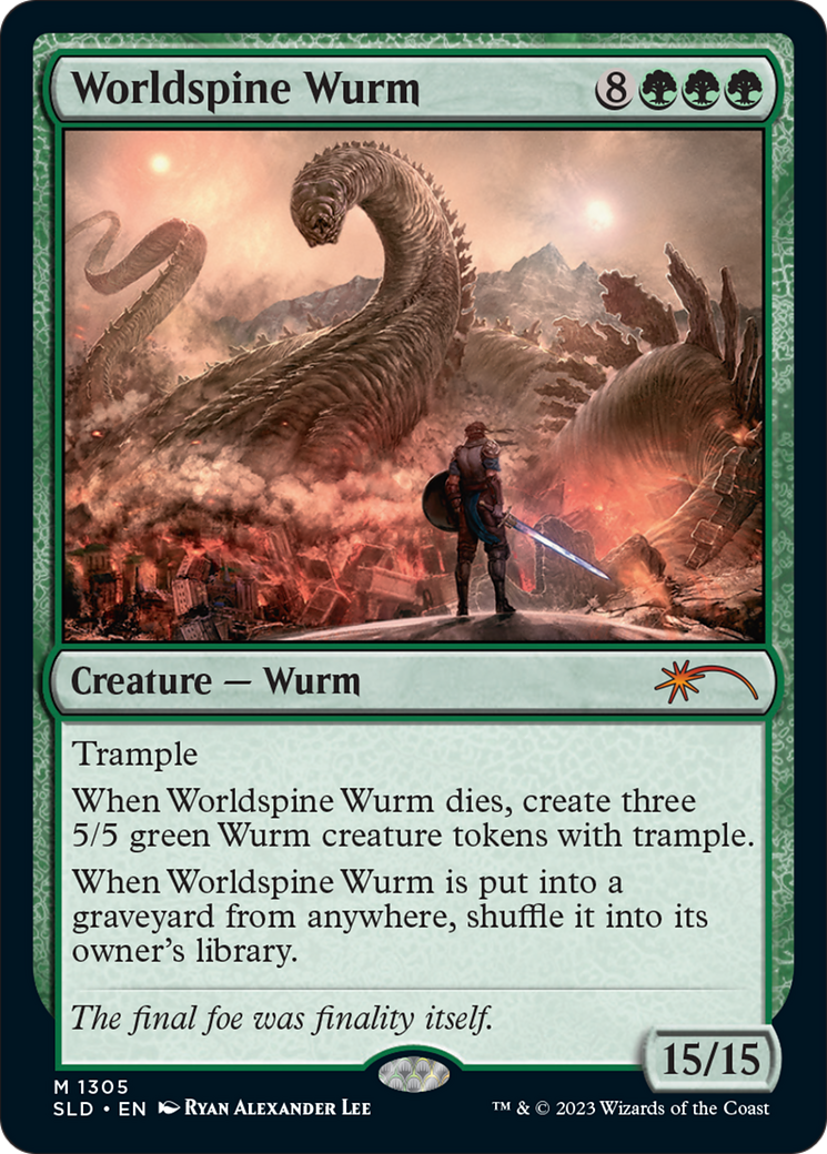 Worldspine Wurm [Secret Lair Drop Series] | Silver Goblin