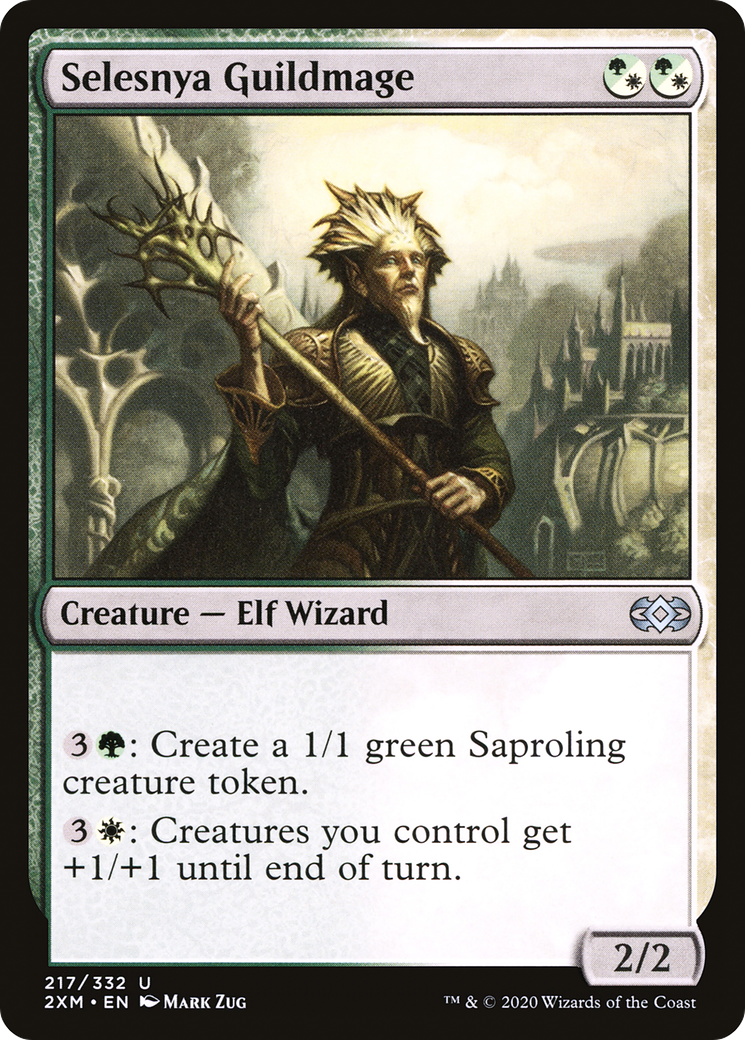 Selesnya Guildmage (217) Foil - Double Masters