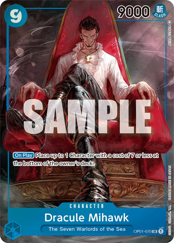 Dracule Mihawk (Alternate Art) [Romance Dawn] | Silver Goblin