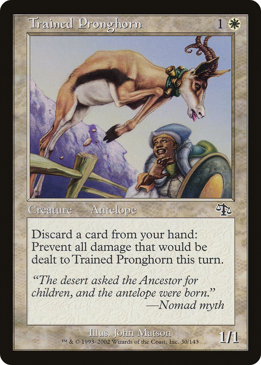 Trained Pronghorn [Judgment] Foil