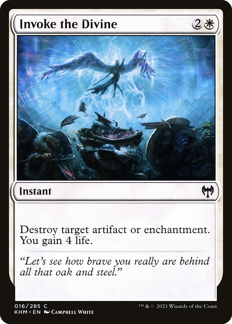 Invoke the Divine [Kaldheim] Foil