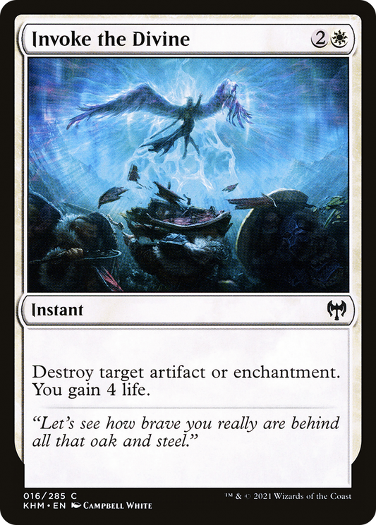 Invoke the Divine [Kaldheim] Foil