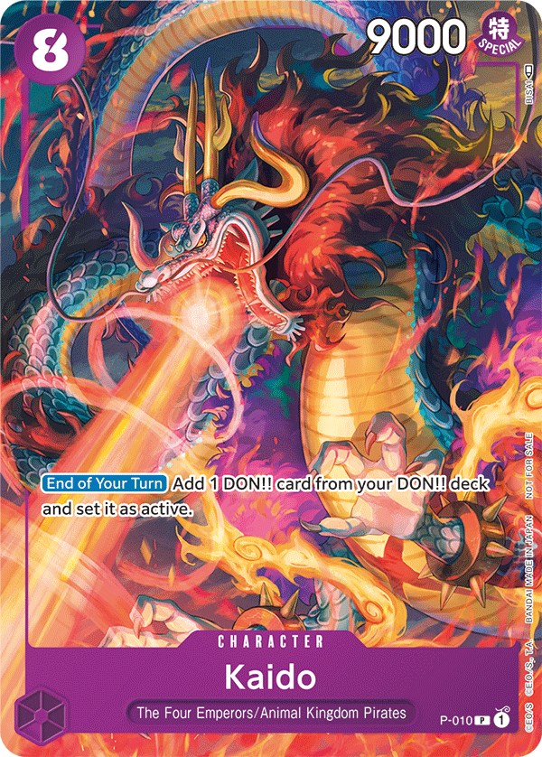 Kaido (Tournament Pack Vol. 1) [One Piece Promotion Cards] | Silver Goblin