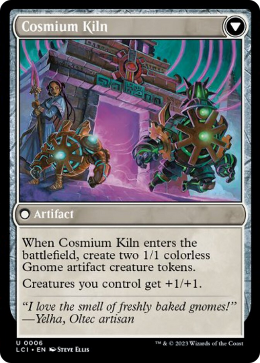 Clay-Fired Bricks // Cosmium Kiln [The Lost Caverns of Ixalan] Foil