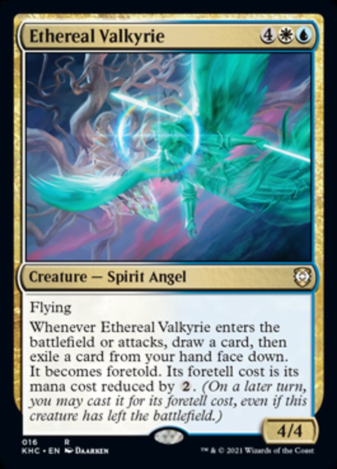 Ethereal Valkyrie [Kaldheim Commander] | Silver Goblin