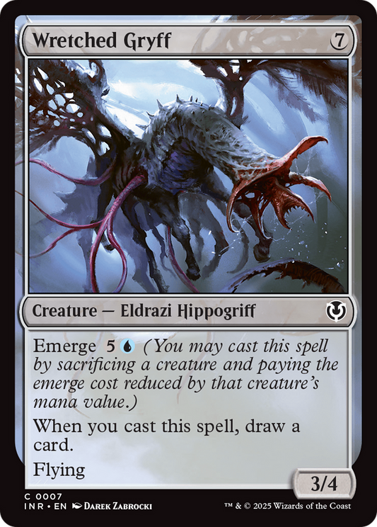 Wretched Gryff Foil (007) - Innistrad Remastered
