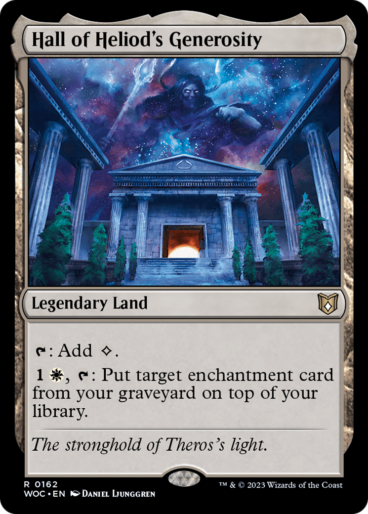 Hall of Heliod's Generosity [Wilds of Eldraine Commander]
