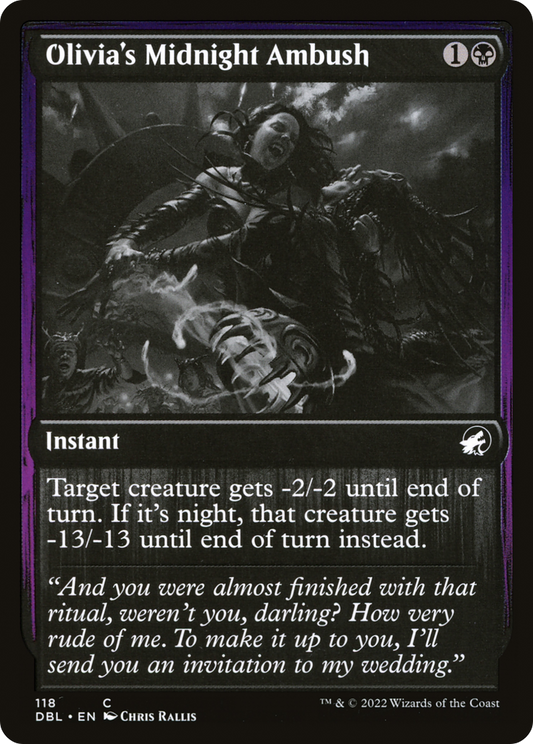 Olivia's Midnight Ambush [Innistrad: Double Feature] Foil