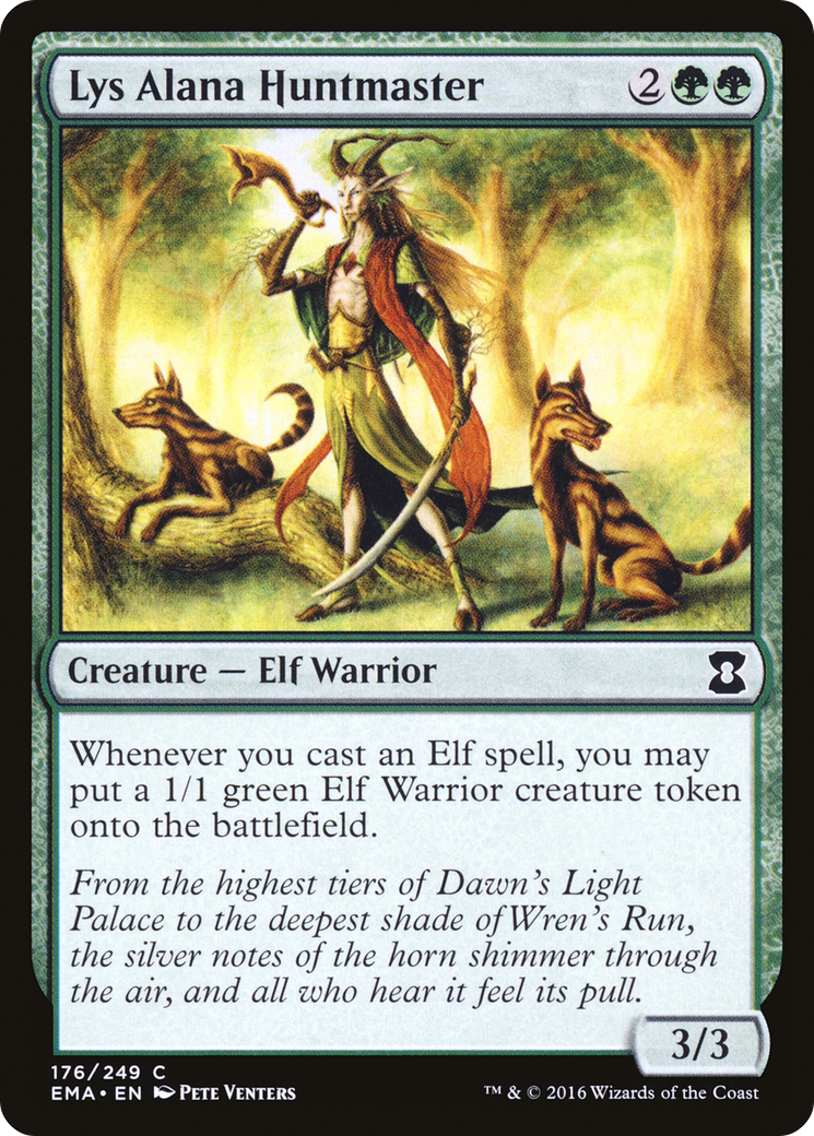 Lys Alana Huntmaster (176) Foil - Eternal Masters