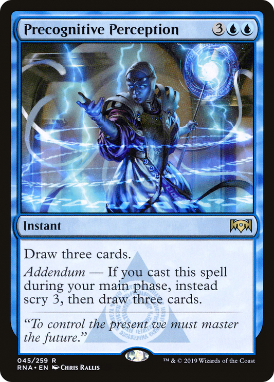 Precognitive Perception [Ravnica Allegiance] Foil