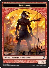 Survivor // Myr (023) Double-Sided Token [Commander 2018 Tokens] | Silver Goblin