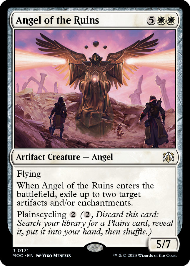 Angel of the Ruins [March of the Machine Commander] | Silver Goblin