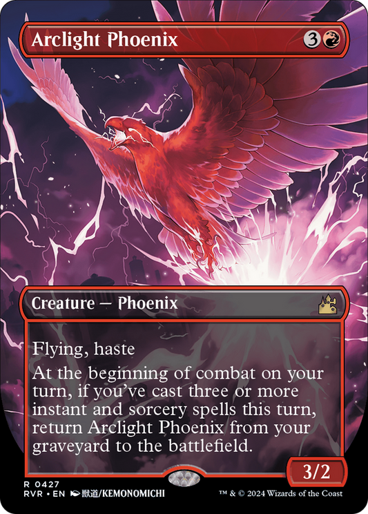 Arclight Phoenix (Anime Borderless) [Ravnica Remastered] Foil