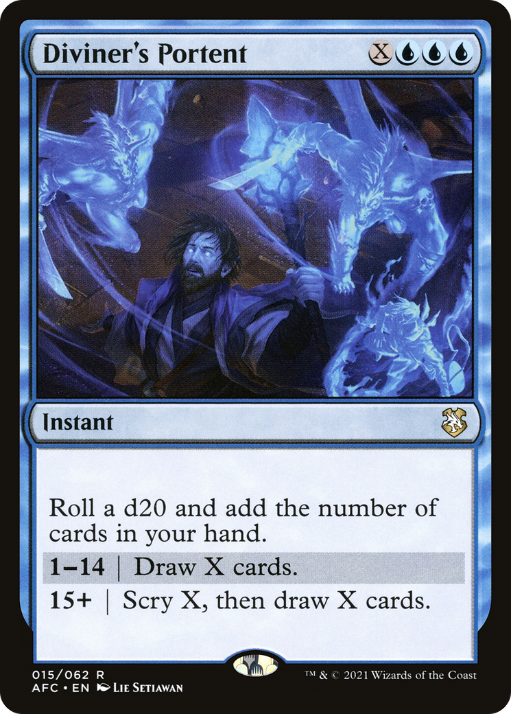Diviner's Portent [Dungeons & Dragons: Adventures in the Forgotten Realms Commander]