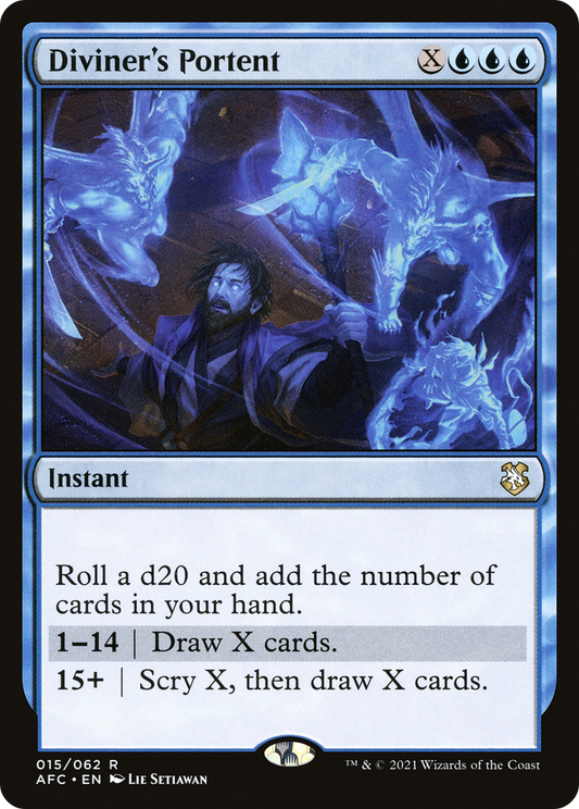 Diviner's Portent [Dungeons & Dragons: Adventures in the Forgotten Realms Commander]