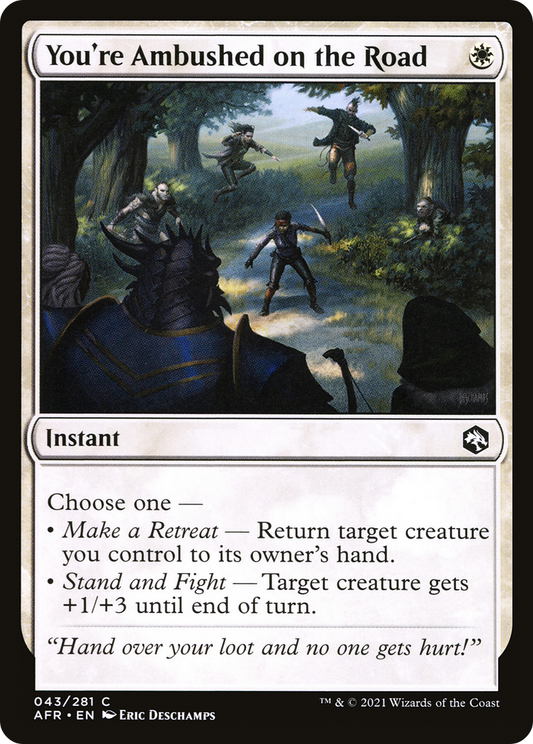 You're Ambushed on the Road [Dungeons & Dragons: Adventures in the Forgotten Realms] Foil