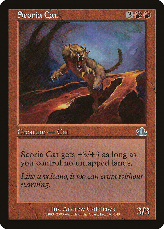 Scoria Cat [Prophecy] Foil