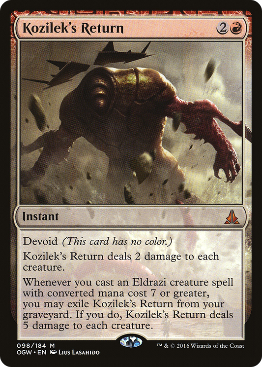 Kozilek's Return [Oath of the Gatewatch] Foil