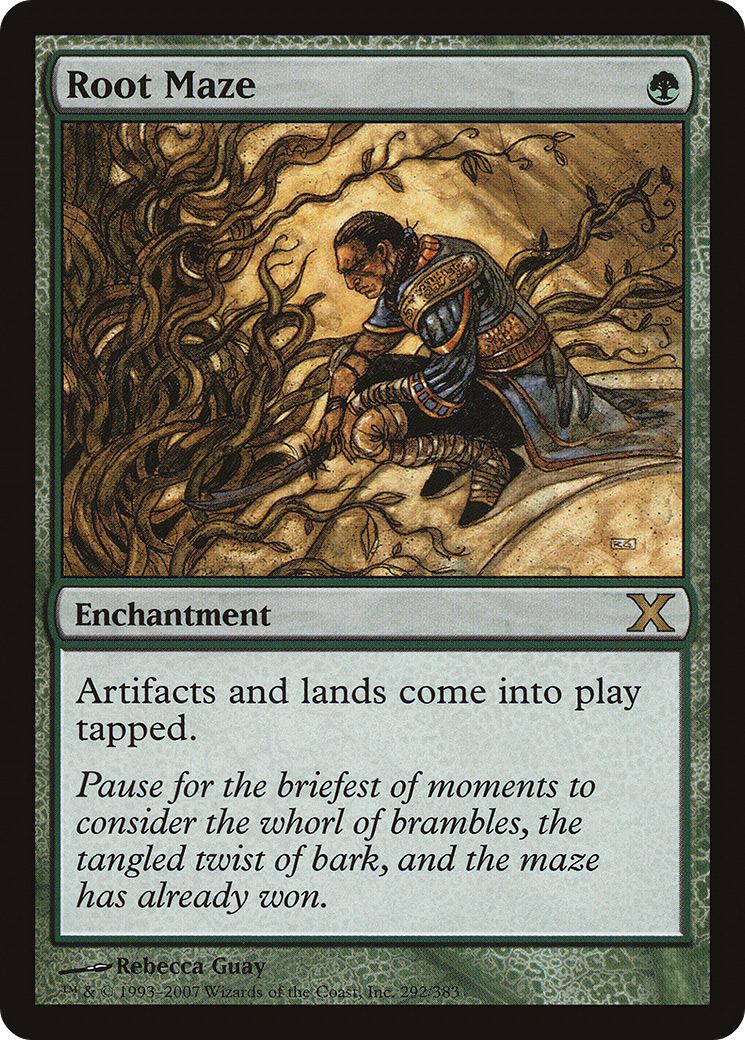 Root Maze (292) Foil - Tenth Edition