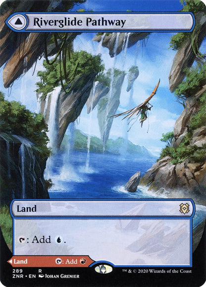 Riverglide Pathway (Borderless) (Showcase) (289) Foil - Zendikar Rising