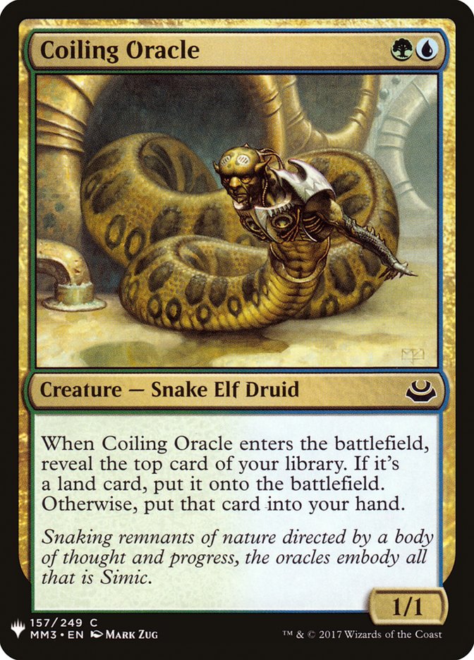 Coiling Oracle [Mystery Booster] | Silver Goblin