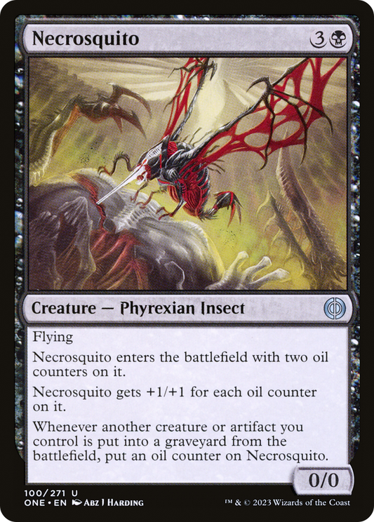 Necrosquito [Phyrexia: All Will Be One] Foil
